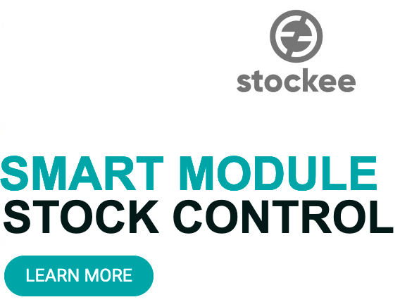 Stockee Smart Module for upgrading existing shelving